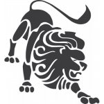 Kreativní svět Lev plastová 14,5x14,5 cm – Zboží Dáma