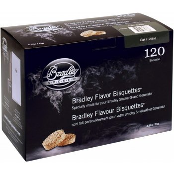 BRADLEY SMOKER Dub udící brikety 120 ks