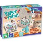 Strigo Kreativní senzorická sada decoupage Paper Patch krabička kočka DIY Udělej si sám – Hledejceny.cz