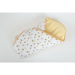 JAN peří Rychlozavinovačka pro miminka z dutého vlákna béžová srdíčka – Hledejceny.cz