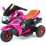 Daimex motorka Dragon s plynovou rukojetí a nafukovacími koly růžová – Zboží Mobilmania