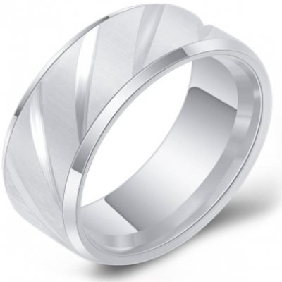 Mabell Dámský prsten z chirurgické oceli HARRIS CZ221R4023 S 10C45 – Zboží Mobilmania