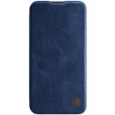Pouzdro Nillkin Qin Book iPhone 13 Pro Max modré