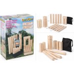 Dřevěná hra KUBB vikingské šachy EDDY TOYS – Zboží Živě