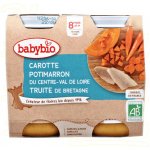 BABYBIO mrkev-dýně-pstruh 2x200g – Sleviste.cz