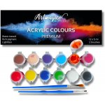 Artmagico akrylové barvy 5ml x 12 ks – Sleviste.cz