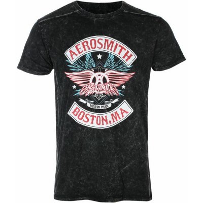 Rock Off tričko metal Aerosmith Boston Pride černá – Zboží Mobilmania