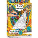 GRAFIx Malování podle čísel Tygr plátno na rámu 30 x 40 cm – Zboží Mobilmania