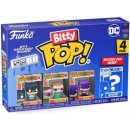 Funko Bitty POP DC- Batman Adam West 4PK