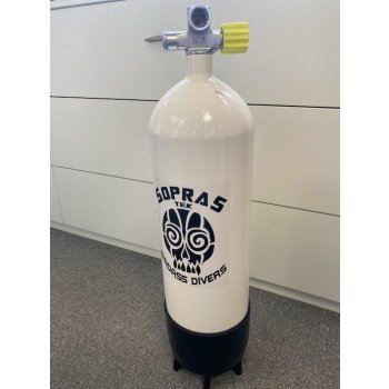 Sopras sub lahev 10L - 300 bar včetně botky Ventil: bez ventilu