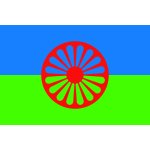 Romská vlajka tištěná venkovní Alerion – Hledejceny.cz