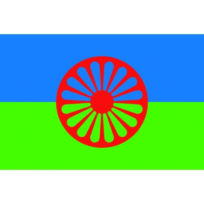 Romská vlajka tištěná venkovní Alerion – Hledejceny.cz