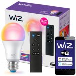 WiZ SET 1x LED žárovka E27 A60 8W 60W 806lm 2200-6500K RGB IP20, stmívatelná + ovladač – Sleviste.cz