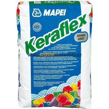 MAPEI KERAFLEX Cementové lepidlo na obklady a dlažbu 25kg šedé