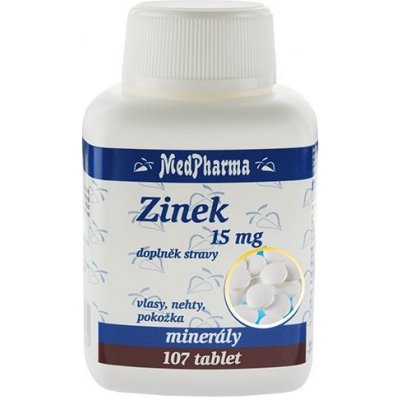 MedPharma Zinek 15 mg 107 tablet