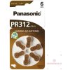 Baterie primární Panasonic baterie do naslouchadel 6ks PR312(41)/6LB