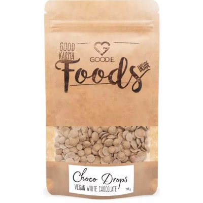 Goodie Choco Drops white vegan 150 g – Hledejceny.cz