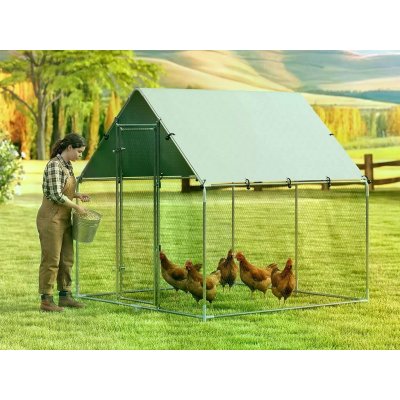 Výběh pro drůbež PAWHUT D51-435V04SR 2x2x2m – Zboží Mobilmania