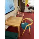 BRADOP Jídelní stůl S22-LEVI II - dub 80 x 80 cm – Zboží Mobilmania