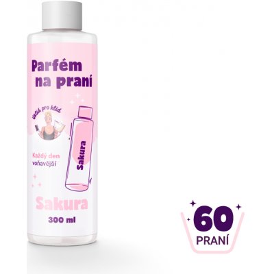 Úklid pro klid Parfém na praní Sakura 300 ml – Zboží Mobilmania