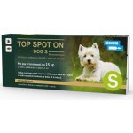 Bioveta Top Spot-on Dog S do 15 kg 1 x 1 ml – Hledejceny.cz