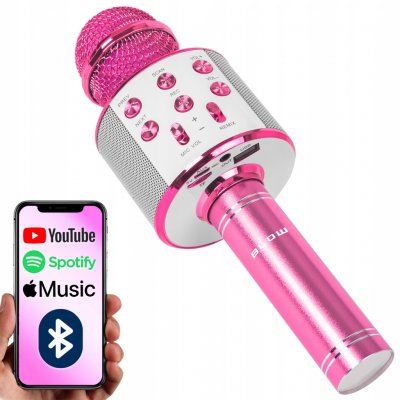 MIKROFON BEZDRÁTOVÝ REPRODUKTOR BLUETOOTH KARAOKE PRO DĚTI JAKO DÁREK HQ – Zboží Dáma