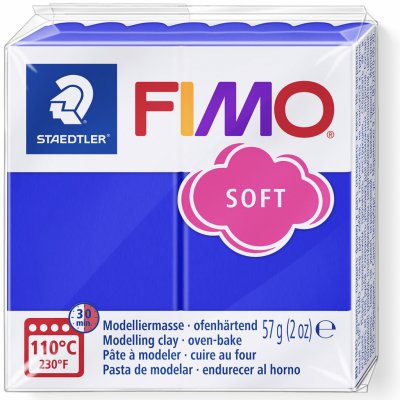 Fimo Staedler soft tmavě modrá 57 g