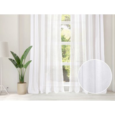 Bílá organza - lesklá a hladká - vzor 560 – Zboží Mobilmania