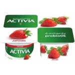 Danone Activia jahoda 4 x 120 g – Zboží Mobilmania