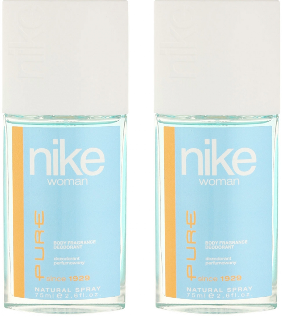 Nike Pure Woman deodorant sklo 2 x 75 ml od 71 Kč - Heureka.cz