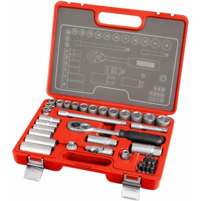 hlavice nástrčné, sada 39ks, 3/8 , EXTOL PREMIUM – Zboží Dáma