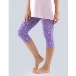 Dámské kalhoty 3/4 pyžamové 19804P - tm. fialová fruktóza – Sleviste.cz