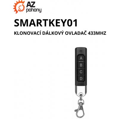SMARTKEY01 - klonovací dálkový ovladač 433MHz – Hledejceny.cz