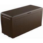 Keter Samoa Rattan 270 l 117 x 57 x 45 cm hnědý – Hledejceny.cz