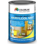 Colorlak Akrylcol mat 0,6 l černá – Hledejceny.cz