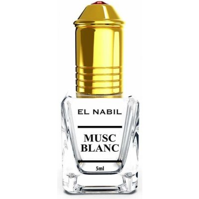 El Nabil Musc Blanc parfémový olej dámský 5 ml roll-on – Zboží Mobilmania