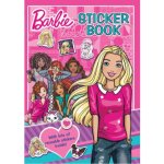Samolepková kniha s omalovánkami Barbie – Zboží Mobilmania