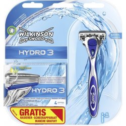 Wilkinson Sword Hydro 3 + 4 ks hlavic