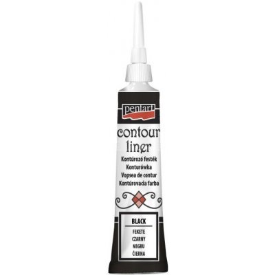 pentart Kontura univerzální 20ml černá – Zboží Dáma pentart Kontura univerzální 20ml černá – Zboží Dáma