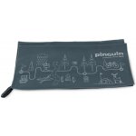 PINGUIN Micro towel 75 x 150 cm L.Grey - Logo – Hledejceny.cz