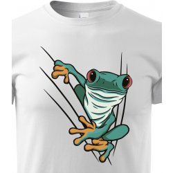 dětské tričko Žába, bílá
