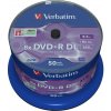 8 cm DVD médium Verbatim DVD+R DL 8,5GB 8x, AZO, spindle, 50ks (43758)