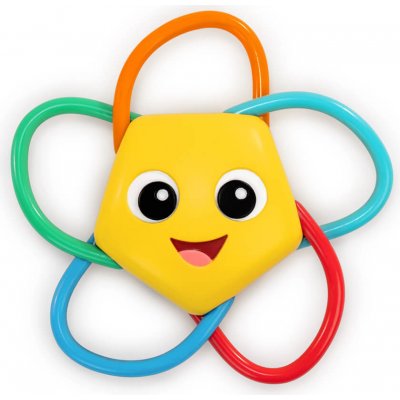 BABY EINSTEIN Uklidňující chrastítko s hvězdičkou modrá – Zboží Dáma
