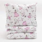 New Baby Bavlněný set Ballerina Bella Bavlna/Polyester/Duté vlákno 90x120 40x60 – Zboží Dáma
