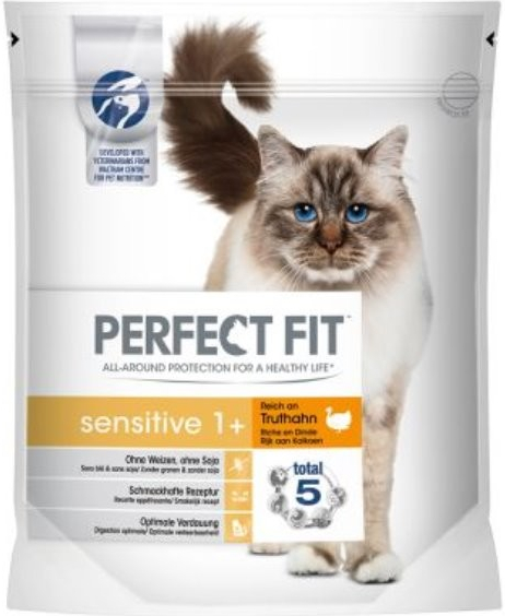 PERFECT FIT pro kočky Sensitive s krůtím 750 g