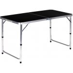 MultiGarden GMFC-FY12060 Skládací kempingový stůl 120 x 60 cm, černý – Hledejceny.cz