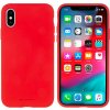 Pouzdro a kryt na mobilní telefon Apple Pouzdro Mercury Silicone Iphone XR červené