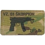 Textilní nášivka VZ 61 ŠKORPION 7,65 Br - MC, A.C.M. – Sleviste.cz