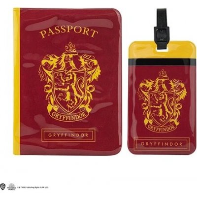 Distrineo Obal na pas a štítek na zavazadla Harry Potter Nebelvír – Sleviste.cz