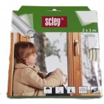 Scley ěsnění do dveří a oken 0398-201006 bílé – Zboží Mobilmania